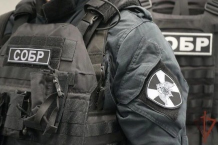 Тульской области при силовой поддержке спецназа Росгвардии пресечен незаконный оборот табачной продукции