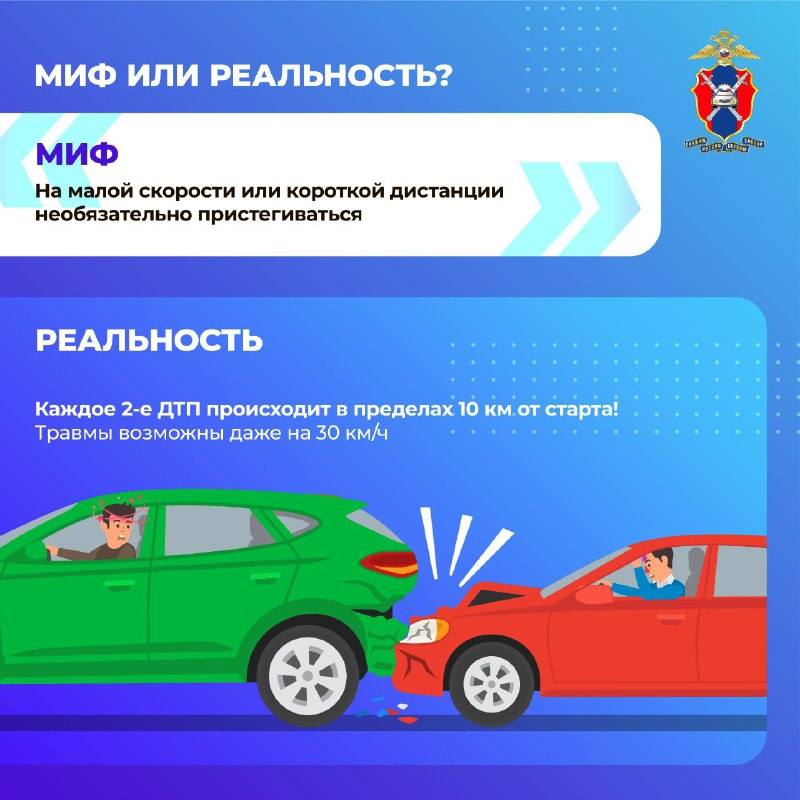 Сегодня в наших новых карточках развеиваем мифы о ремнях безопасности Сегодня в наших новых карточках развеиваем мифы о ремнях безопасности