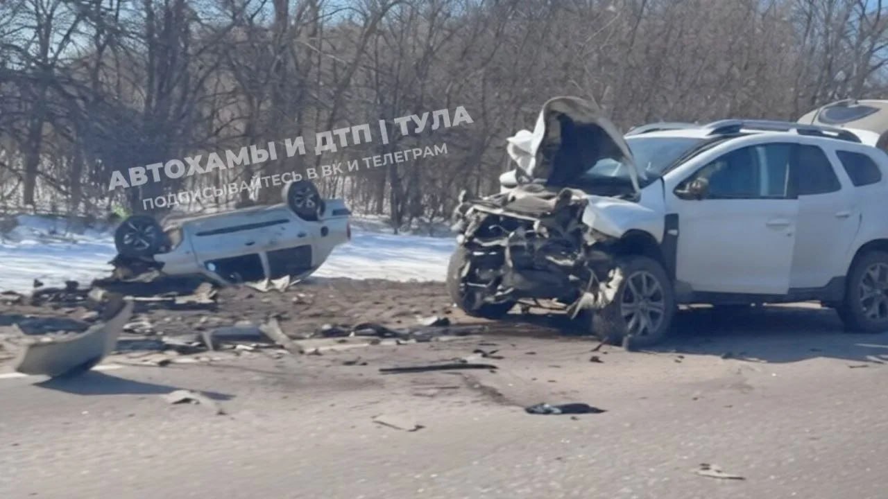 Жесткое ДТП произошло в Тепло-Огаревском районе