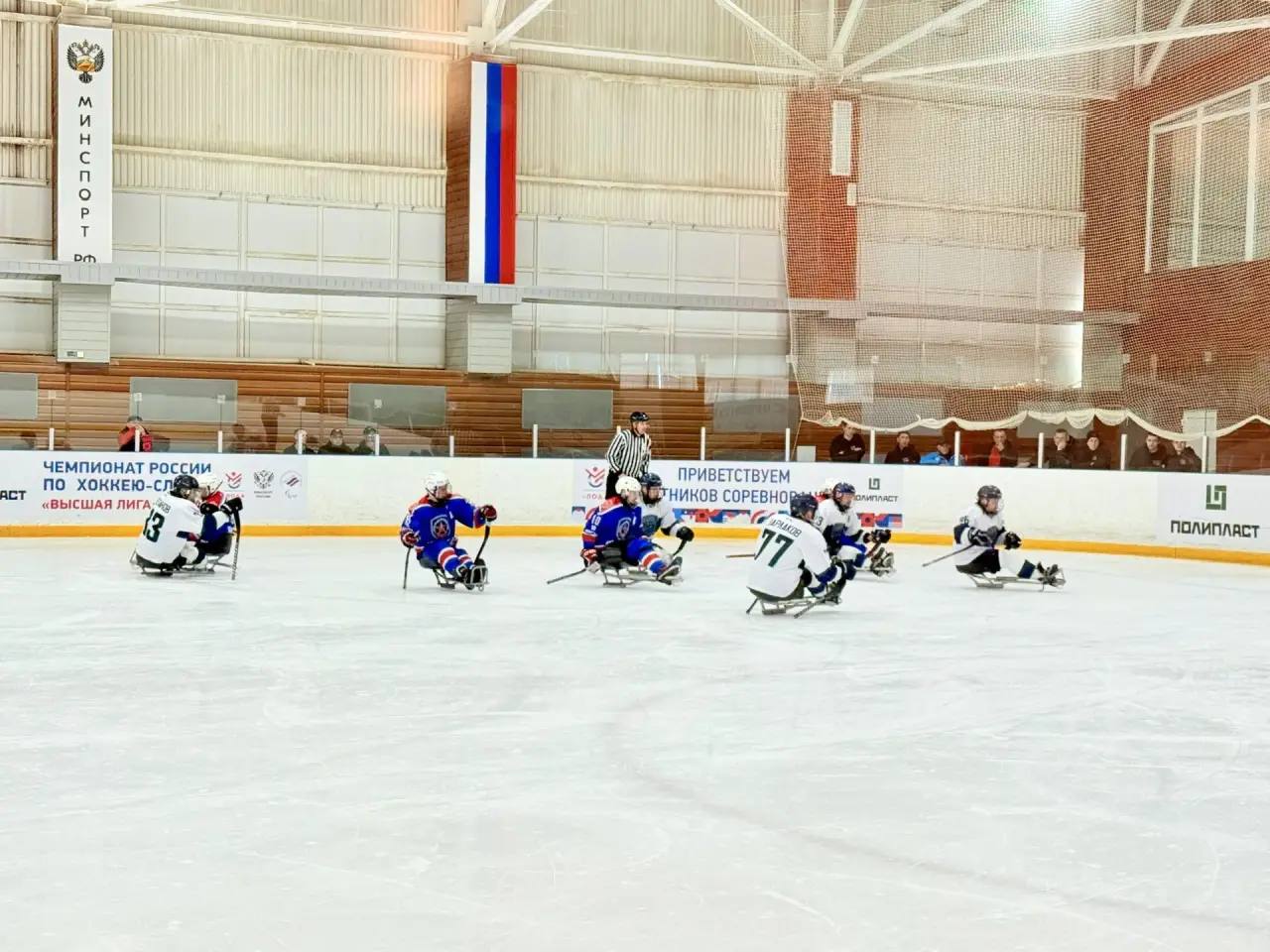 Дмитрий Миляев: #Нашасилавспорте. Сегодня в Алексине, на базе РУТБ «ОКА», стартовали финальные матчи Всероссийского чемпионата России по хоккею-следж «Высшая лига» Дмитрий Миляев: #Нашасилавспорте. Сегодня в Алексине, на базе РУТБ «ОКА», стартовали финальные матчи Всероссийского чемпионата России по хоккею-следж «Высшая лига»