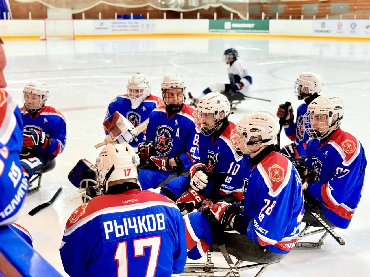 Дмитрий Миляев: #Нашасилавспорте. Сегодня в Алексине, на базе РУТБ «ОКА», стартовали финальные матчи Всероссийского чемпионата России по хоккею-следж «Высшая лига» Дмитрий Миляев: #Нашасилавспорте. Сегодня в Алексине, на базе РУТБ «ОКА», стартовали финальные матчи Всероссийского чемпионата России по хоккею-следж «Высшая лига»