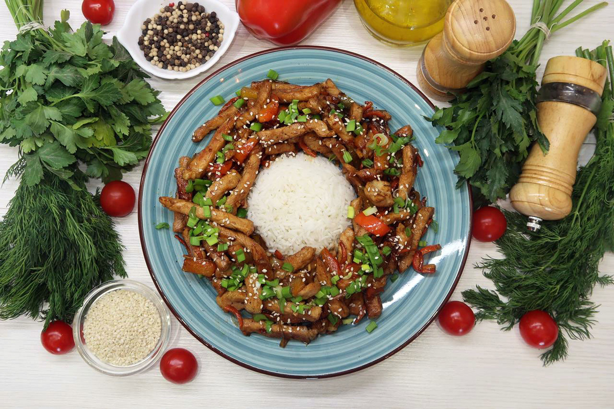 Свинина в соусе терияки: быстро и вкусно
