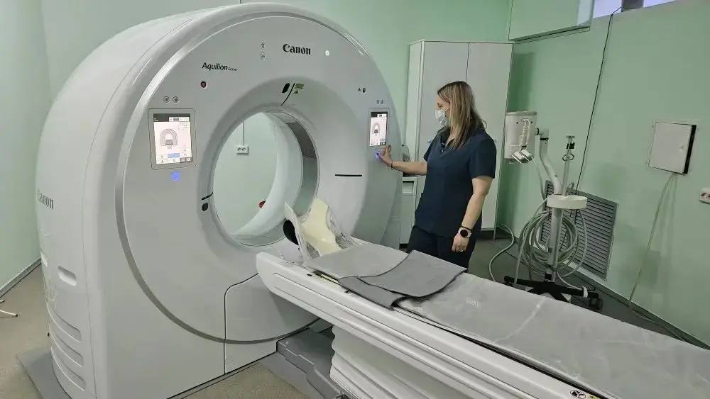 Дмитрий Миляев: В Тульскую областную больницу поступил современный аппарат РКТ