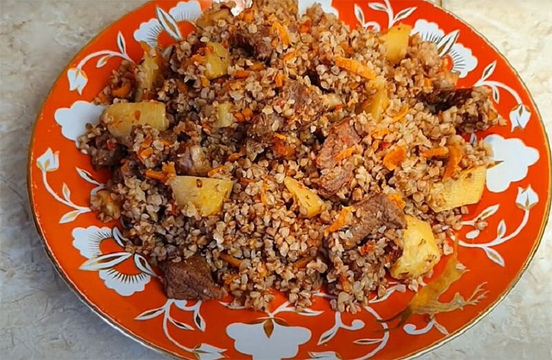 Вкусная гречка с овощами и мясом: удивительный рецепт