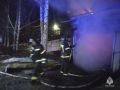 В Епифани на улице Красная загорелись частный дом и гараж с машиной