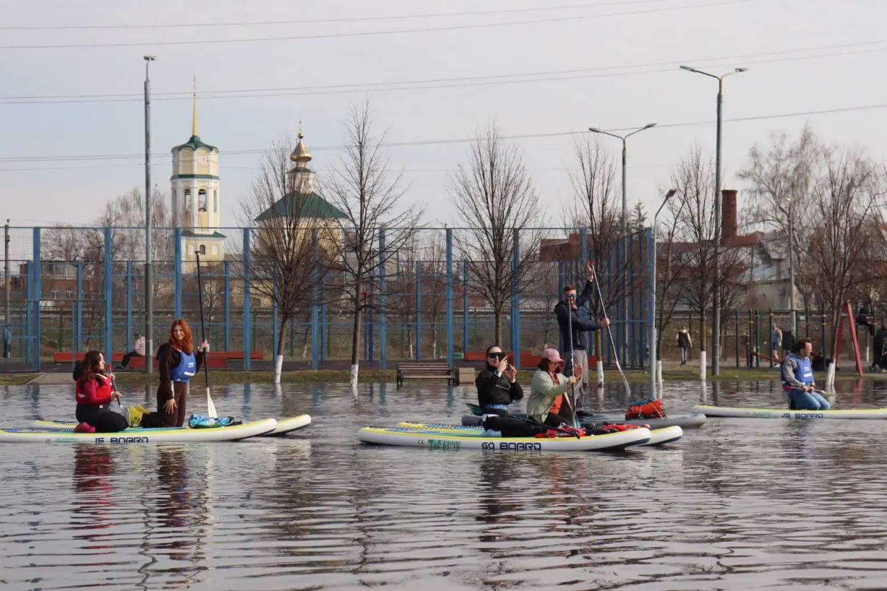 Тулякам паводок не помеха, и вот почему Тулякам паводок не помеха, и вот почему