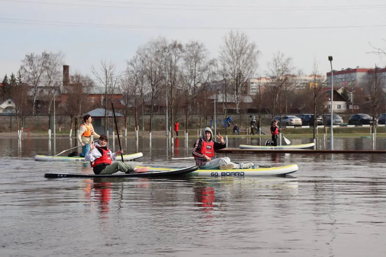 Тулякам паводок не помеха, и вот почему Тулякам паводок не помеха, и вот почему