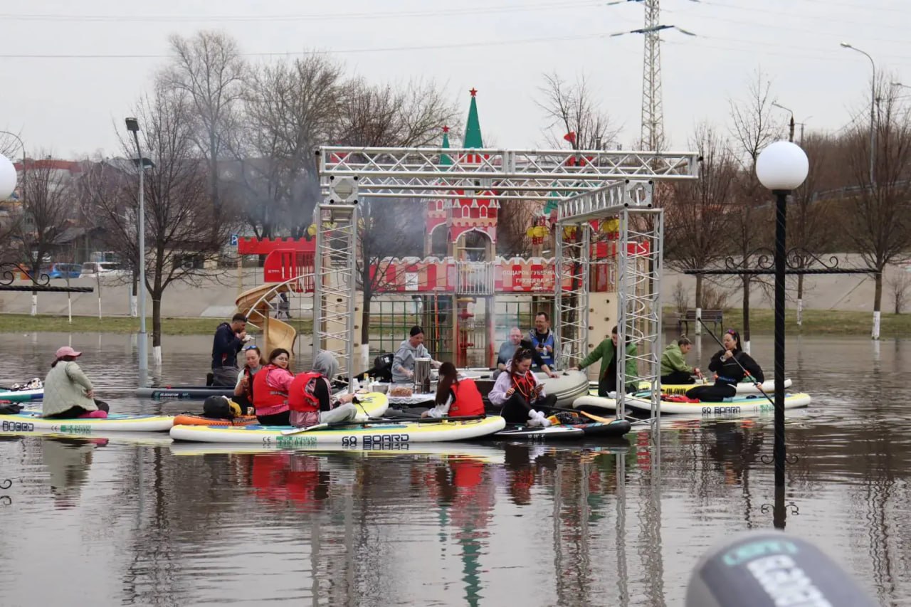 Тулякам паводок не помеха, и вот почему Тулякам паводок не помеха, и вот почему