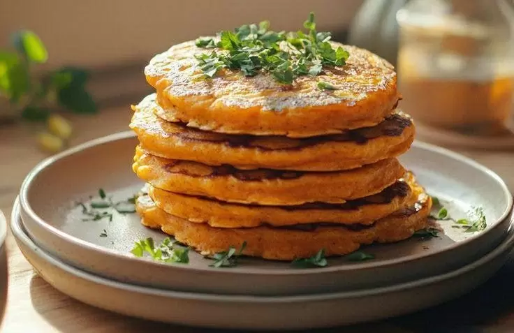 Овощные панкейки: новые горизонты вкуса с морковью и чечевицей