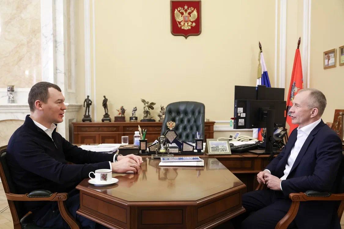 Михаил Дегтярёв: Сегодня в Минспорте провел рабочую встречу с президентом Федерации дзюдо России Михаил Дегтярёв: Сегодня в Минспорте провел рабочую встречу с президентом Федерации дзюдо России