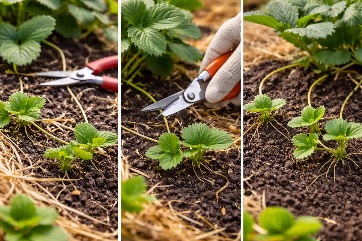 Секреты ухода за клубникой: стоит ли удалять усики навсегда?