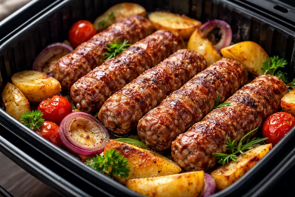 Чевапчичи в аэрогриле: секреты сочности