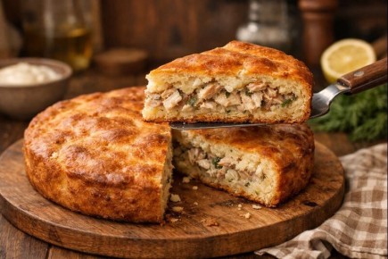 Заливной пирог с рыбой: простота и вкус в каждом кусочке