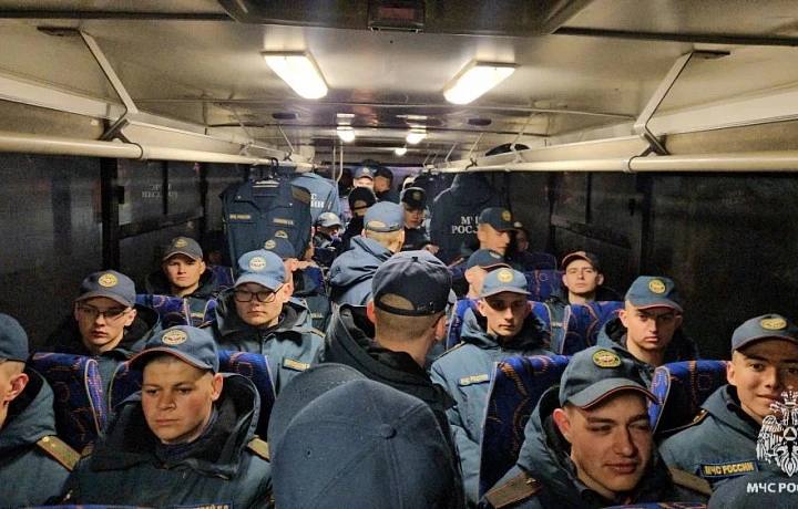 Тульские спасатели отправились на помощь в Дагестан