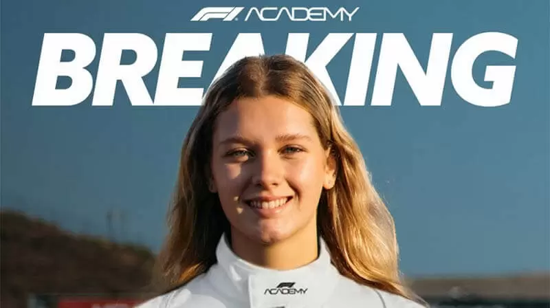 На старте F1 Academy 2026 – Рэйчел Робертсон от PUMA