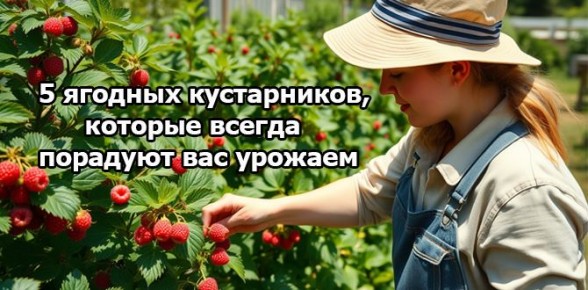 Легкий старт в садоводстве: 5 простых ягодников для вашего участка