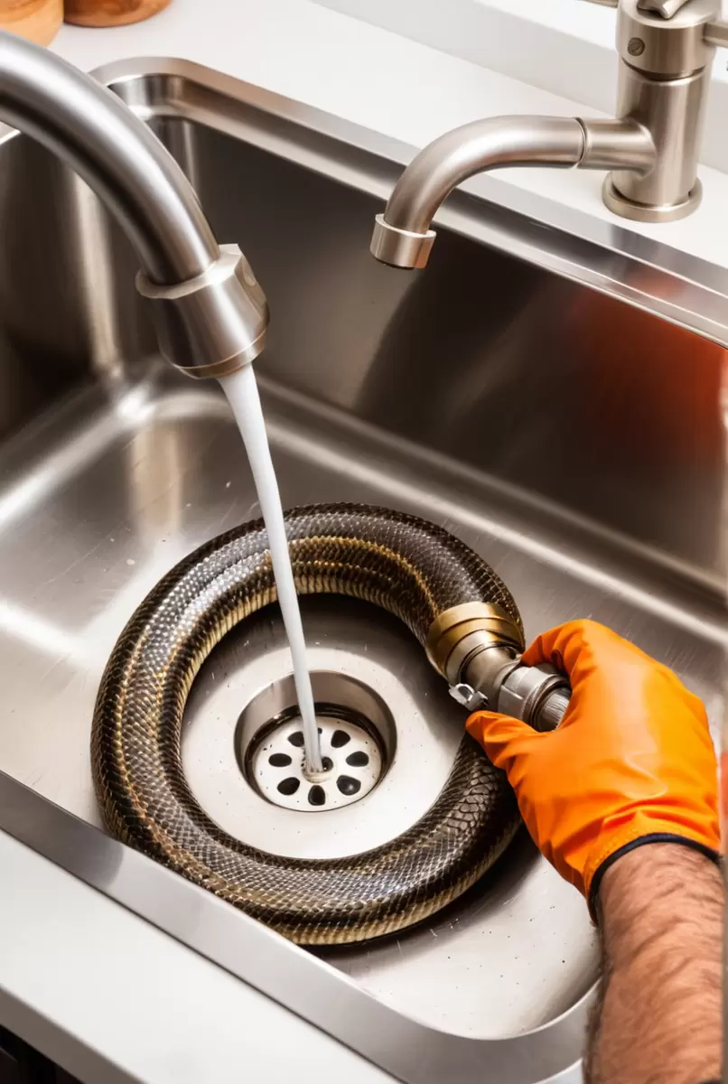 Как эффективно использовать ленту для очистки труб от засоров