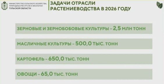 Тульские аграрии начали подкармливать озимые культуры