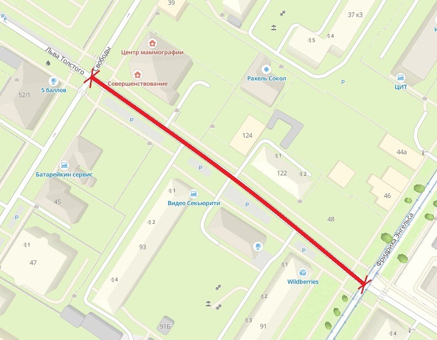 15 апреля на части ул. Льва Толстого временно ограничат движение транспорта