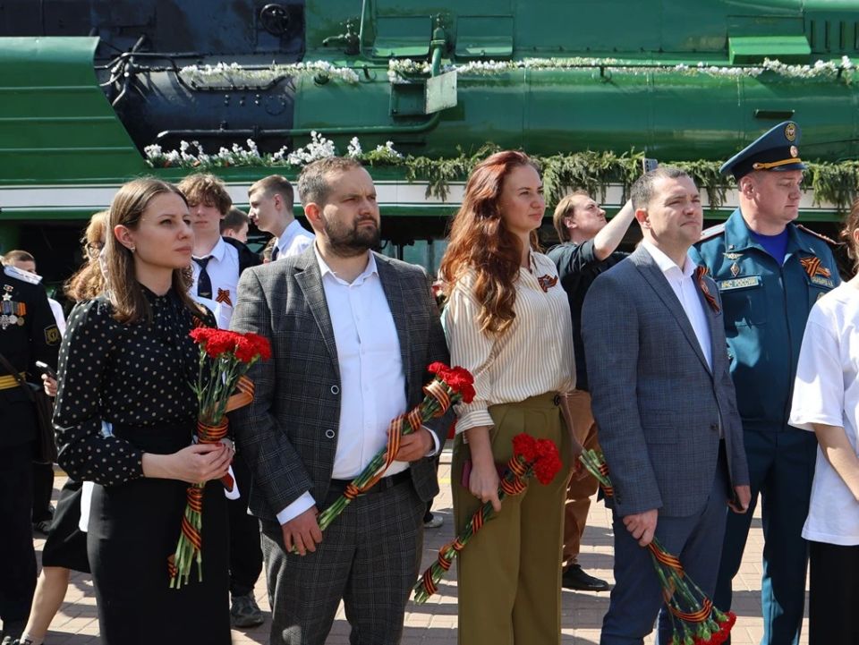 В Туле прошла патриотическая акция «Поезд Памяти» В Туле прошла патриотическая акция «Поезд Памяти»