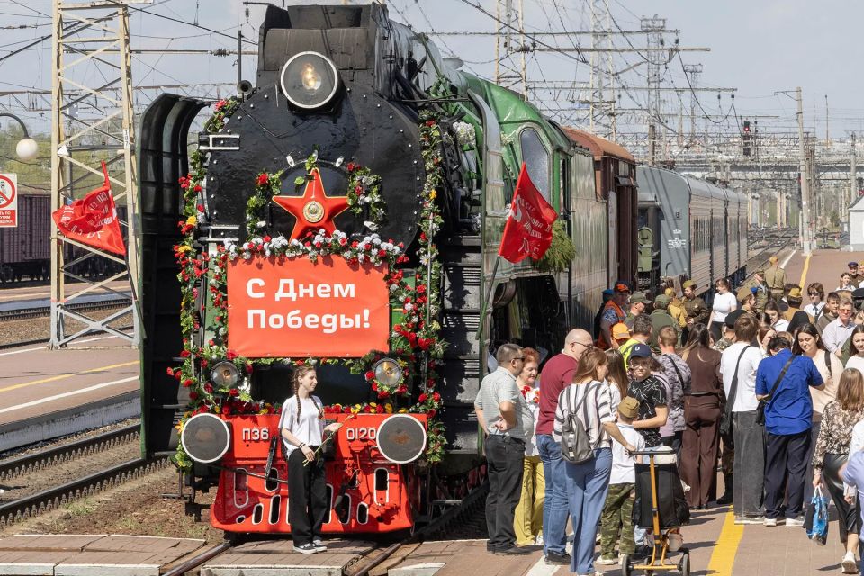 «Поезд Памяти»: в Туле состоялась патриотическая акция в преддверии Дня Победы