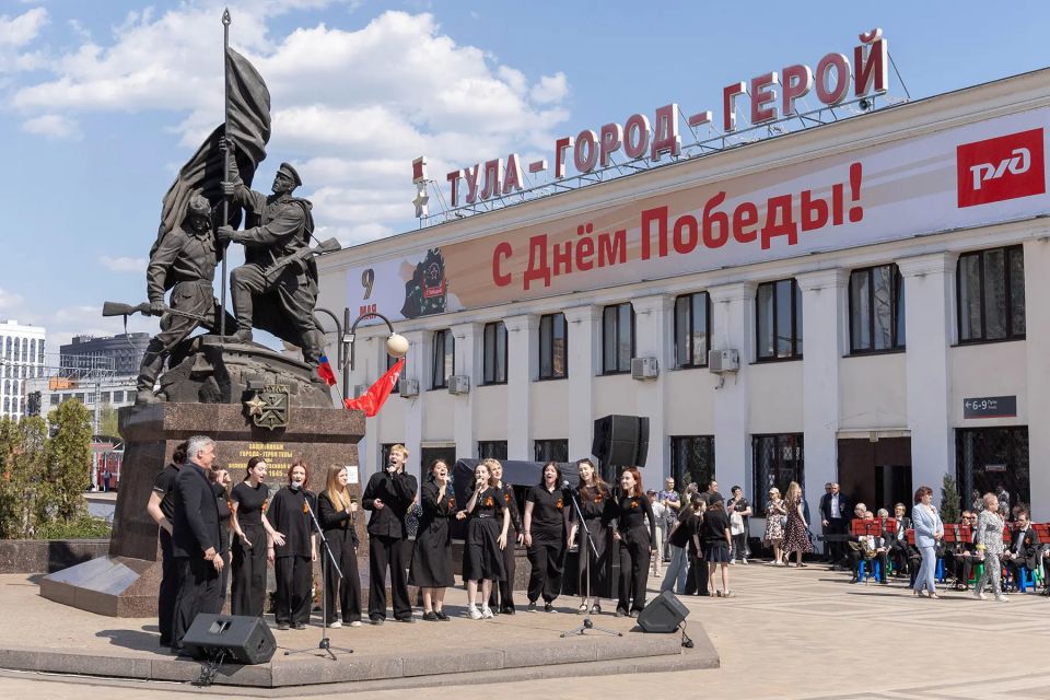 «Поезд Памяти»: в Туле состоялась патриотическая акция в преддверии Дня Победы «Поезд Памяти»: в Туле состоялась патриотическая акция в преддверии Дня Победы