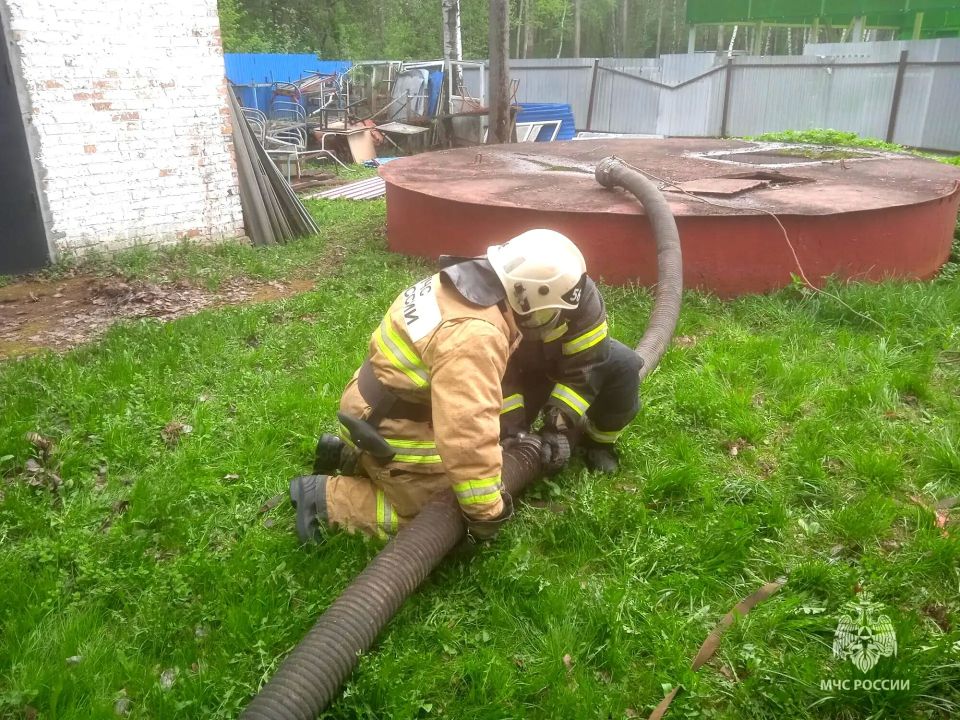 В детском лагере в Тульской области произошел условный пожар В детском лагере в Тульской области произошел условный пожар