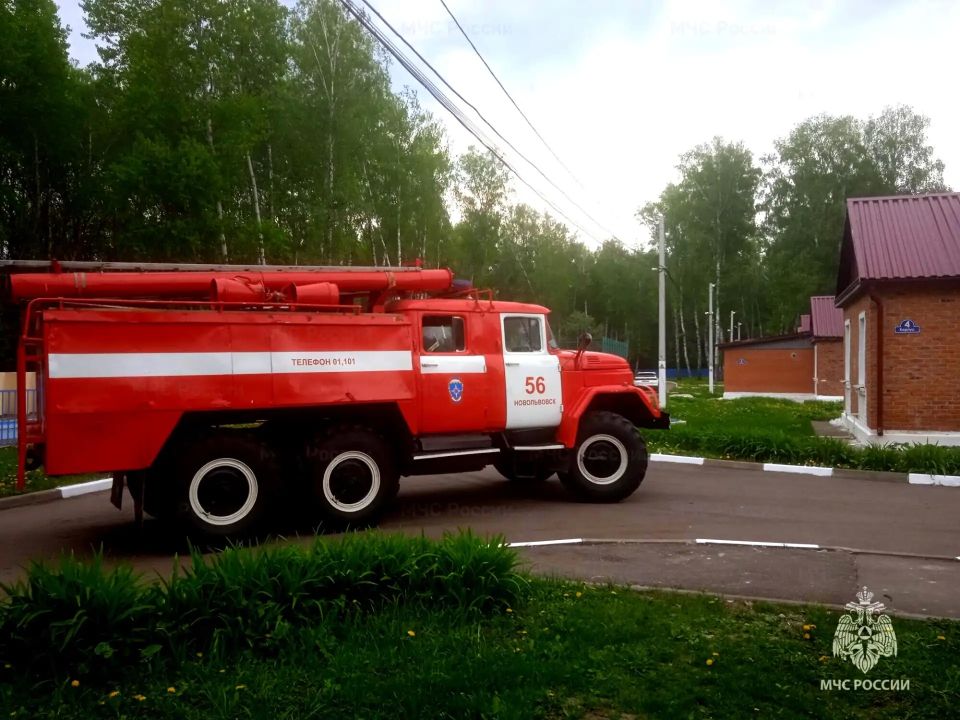 В детском лагере в Тульской области произошел условный пожар В детском лагере в Тульской области произошел условный пожар