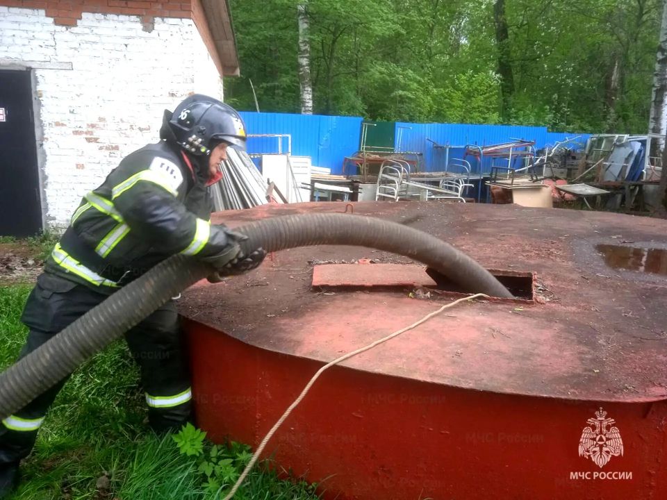 В детском лагере в Тульской области произошел условный пожар В детском лагере в Тульской области произошел условный пожар