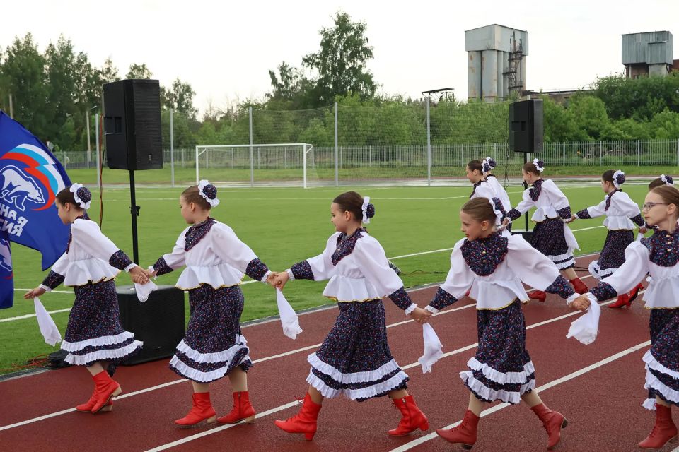 Вечная «Юность»: в Киреевске открыли обновленный стадион Вечная «Юность»: в Киреевске открыли обновленный стадион