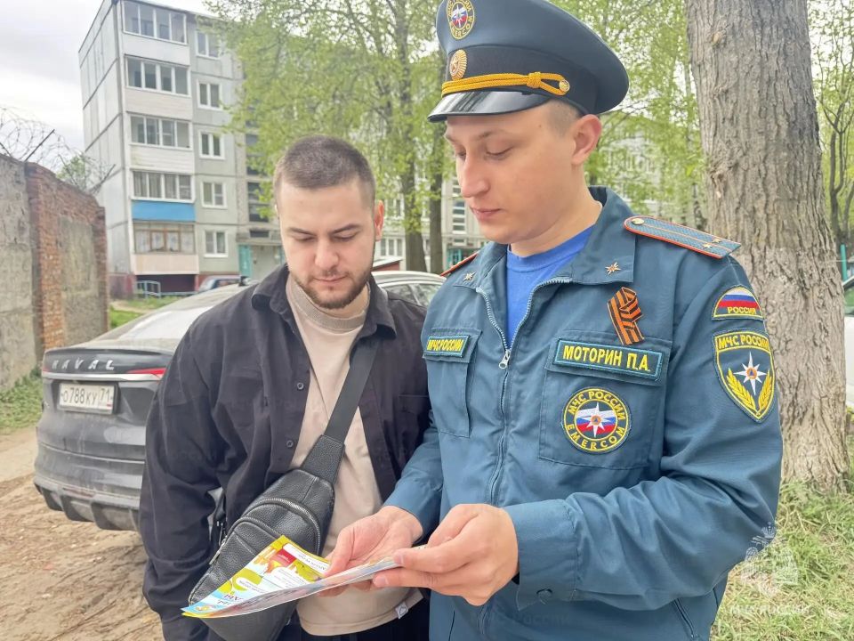 В Кимовском районе продолжается профилактическая работа по предупреждению пожаров В Кимовском районе продолжается профилактическая работа по предупреждению пожаров