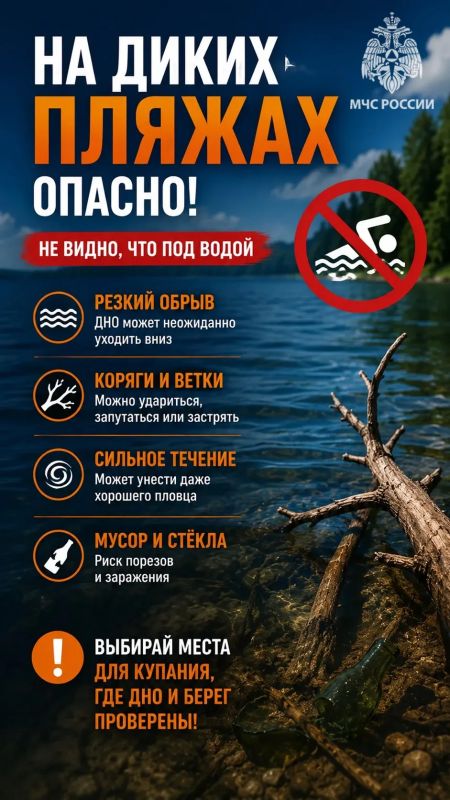 #СоветМЧС. Купайся безопасно! С 1 июня в Тульской области официально стартовал купальный сезон #СоветМЧС. Купайся безопасно! С 1 июня в Тульской области официально стартовал купальный сезон