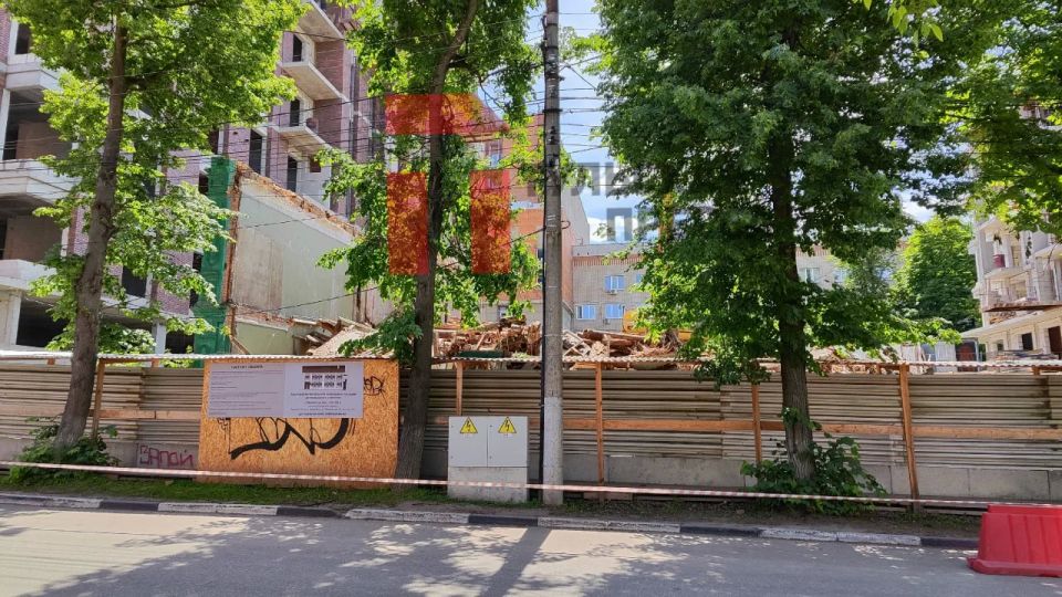 Памятник регионального значения снесли в Туле Памятник регионального значения снесли в Туле