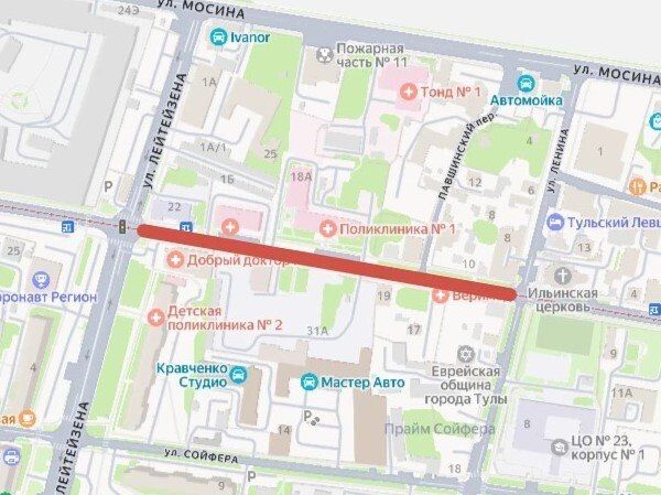 Со 2 июля еще на одном участке ул. Коминтерна временно ограничат движение, остановку и стоянку транспорта
