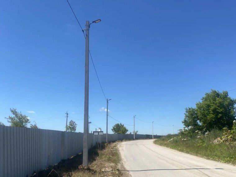 В населенных пунктах Зареченского округа установили уличное освещение В населенных пунктах Зареченского округа установили уличное освещение