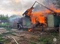 В деревне под Киреевском загорелся жилой дом