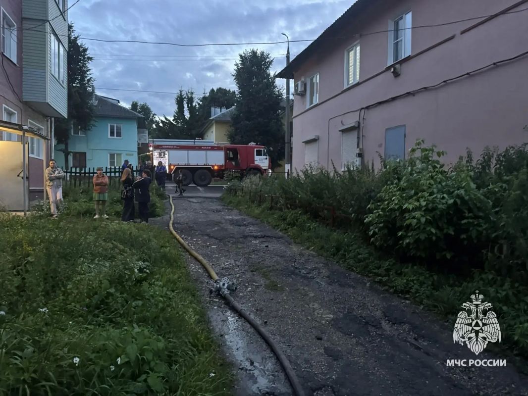 На пожаре в Богородицке погибли 2 человека