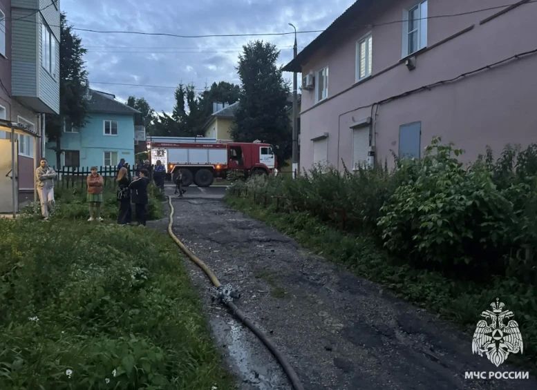 Пожар в Богородицке: погибли два человека Пожар в Богородицке: погибли два человека