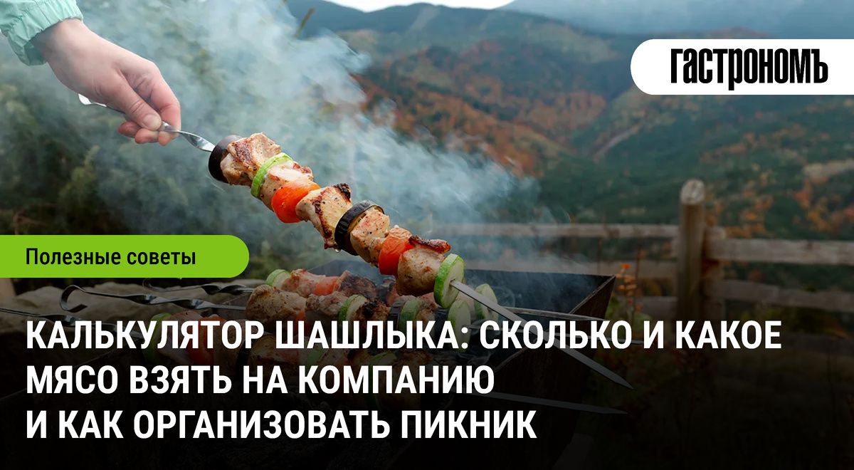 Как организовать идеальный пикник с шашлыком: советы и расчеты