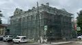В Туле восстанавливают фасад исторической усадьбы XIX века на Демидовской улице