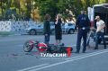 Мотоцикл Ducati разбился на проспекте Ленина