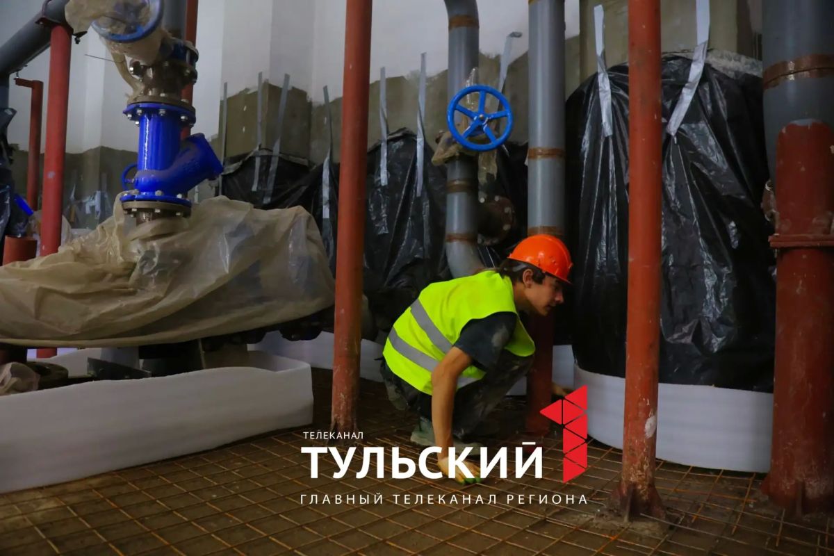 Новые очистные сооружения в Туле готовы уже на 73% Новые очистные сооружения в Туле готовы уже на 73%