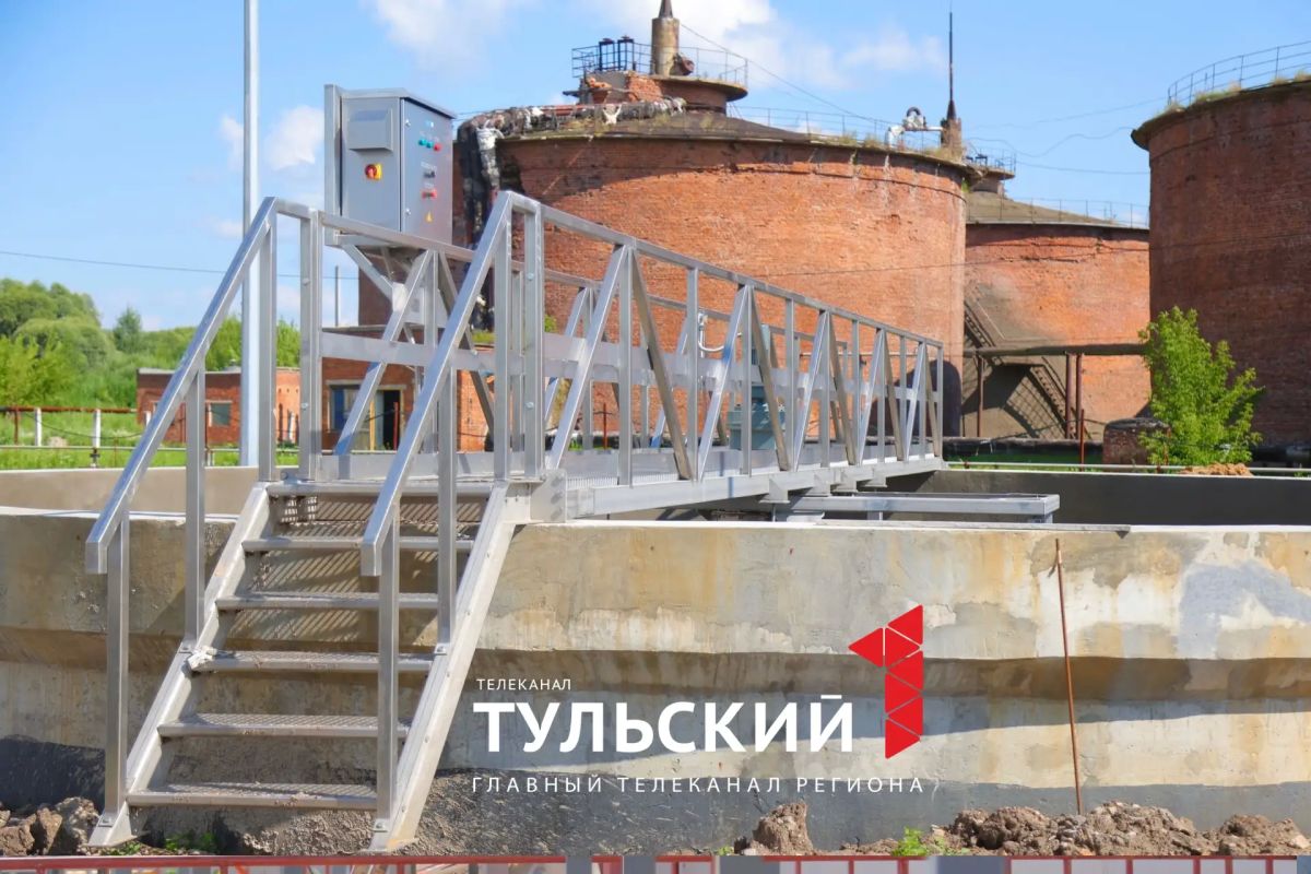 Новые очистные сооружения в Туле готовы уже на 73% Новые очистные сооружения в Туле готовы уже на 73%