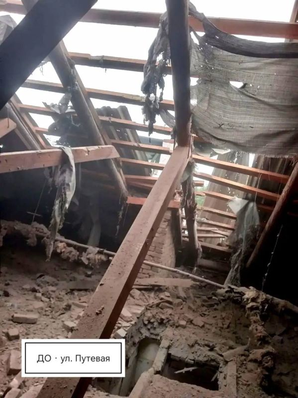 В Щёкино завершается восстановление домов после падения БПЛА В Щёкино завершается восстановление домов после падения БПЛА