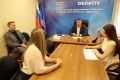 Глава города Тулы Алексей Эрк провел личный прием граждан в региональной общественной приемной «Единой России»