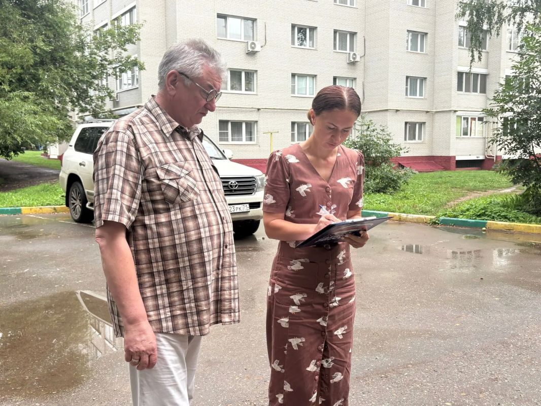 Заместитель председателя Тульской городской Думы, заместитель руководителя фракции «Единая Россия» Дарья Герасимова приняла участие в приемке работ, выполненных по муниципальному проекту «Наш город» Заместитель председателя Тульской городской Думы, заместитель руководителя фракции «Единая Россия» Дарья Герасимова приняла участие в приемке работ, выполненных по муниципальному проекту «Наш город»