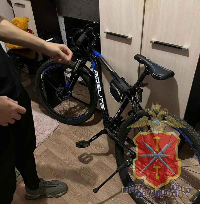 В Новомосковске полицейские по горячим следам раскрыли кражу велосипеда В Новомосковске полицейские по горячим следам раскрыли кражу велосипеда
