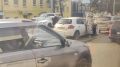 Утро недоброе на Зареченском мосту: здесь столкнулись сразу три автомобиля - две "Тойоты" и "Субару'