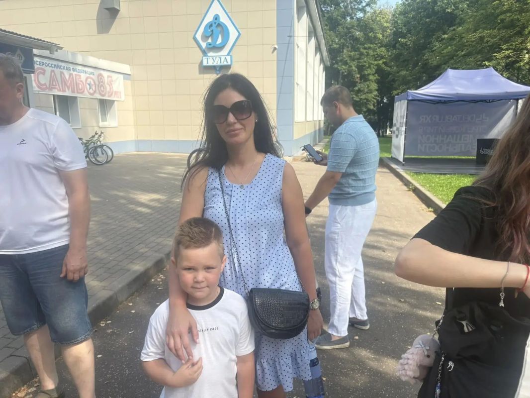 Дети сотрудников Тульской Госавтоинспекции приняли участие в мероприятии в городском парке! Дети сотрудников Тульской Госавтоинспекции приняли участие в мероприятии в городском парке!