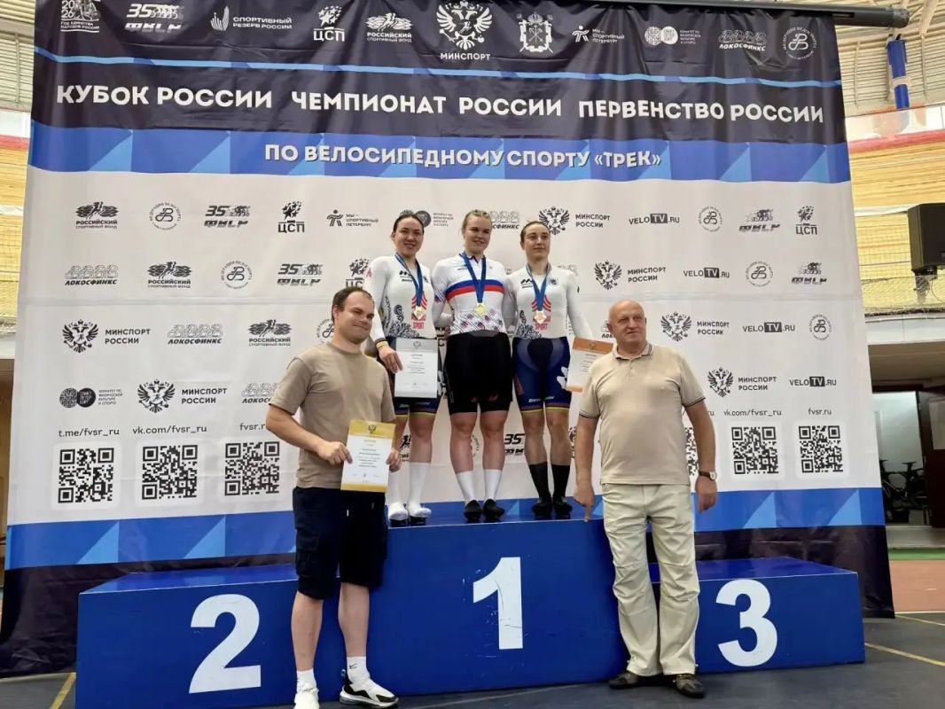Дмитрий Миляев: #Нашасилавспорте. Золото чемпионата России — у тульских спортсменов Отличные новости из Санкт-Петербурга, где в эти дни проходит чемпионат России по велоспорту на треке